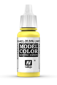 MODEL COLOR 70949 LIGHT YELLOW