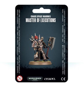 CHAOS SPACE MARINES MASTER OF EXECUTIONS