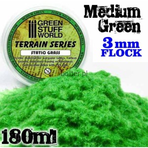 NYLON FLOCK - MEDIUM GREEN - 180ML