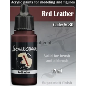 SCALE75 - RED LEATHER