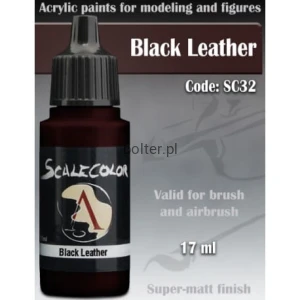 SCALE75 - BLACK LEATHER