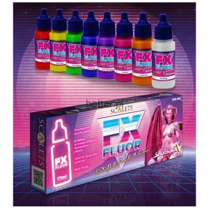 SCALE75 PAINT SET - FX FLUOR EXPERIENCE