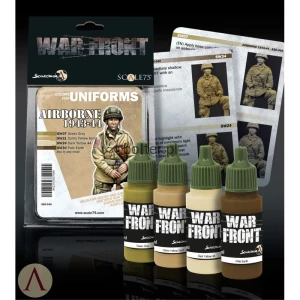 SCALE75 WARFRONT PAINT SET - AIRBORNE 1943-44