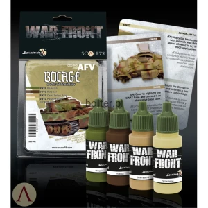 SCALE75 WARFRONT PAINT SET - BOCAGE BATTLE OF NORMANDY