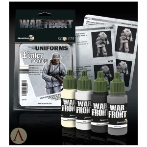 SCALE75 WARFRONT PAINT SET - WINTER CAMO