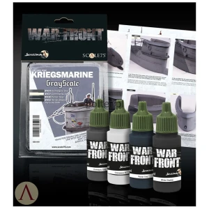 SCALE75 WARFRONT PAINT SET - GRAYSCALE
