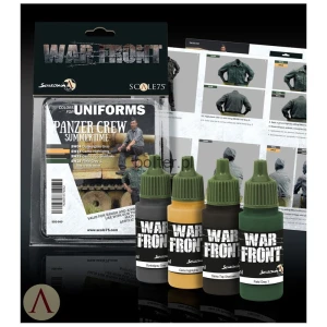 SCALE75 WARFRONT PAINT SET - PANZER CREW - SUMMERTIME