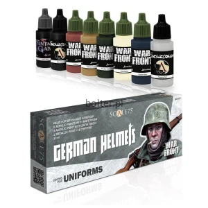 SCALE75 WARFRONT PAINT SET - GERMAN HELMETS
