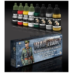 SCALE75 WARFRONT PAINT SET - RIBBONS, MEDALS AND REWARDS