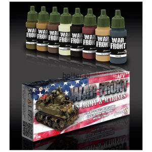 SCALE75 WARFRONT PAINT SET - US ARMY AND MARINES