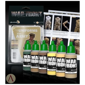 SCALE75 WARFRONT PAINT SET - VIII ARMY PAINT SET