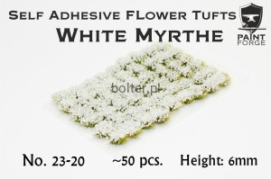 WHITE MYRTHE FLOWERS 6MM