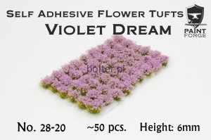 VIOLET DREAM FLOWERS 6MM