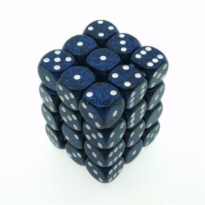 SPECKLED D6 SET OF 36: STEALTH