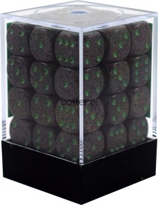 SPECKLED D6 SET OF 36: EARTH