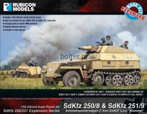 SdKfz 250/8 & 251/9 expansion kit