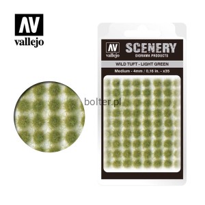 Wild Tuft - Light Green (4mm)