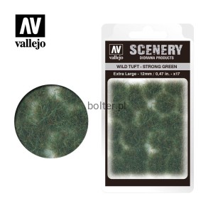 Wild Tuft - Strong Green (12mm)