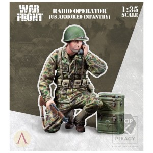 RADIO OPERATOR US ARMORED INFANTRY