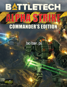 BattleTech Alpha Strike: Commander's Edition