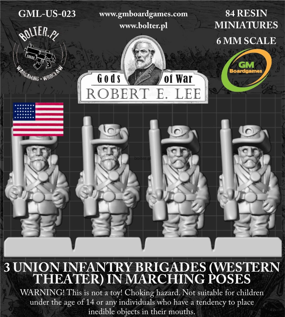 GML-US-023 3 Union Infantry Brigades (Western Theater) in marching poses.jpg