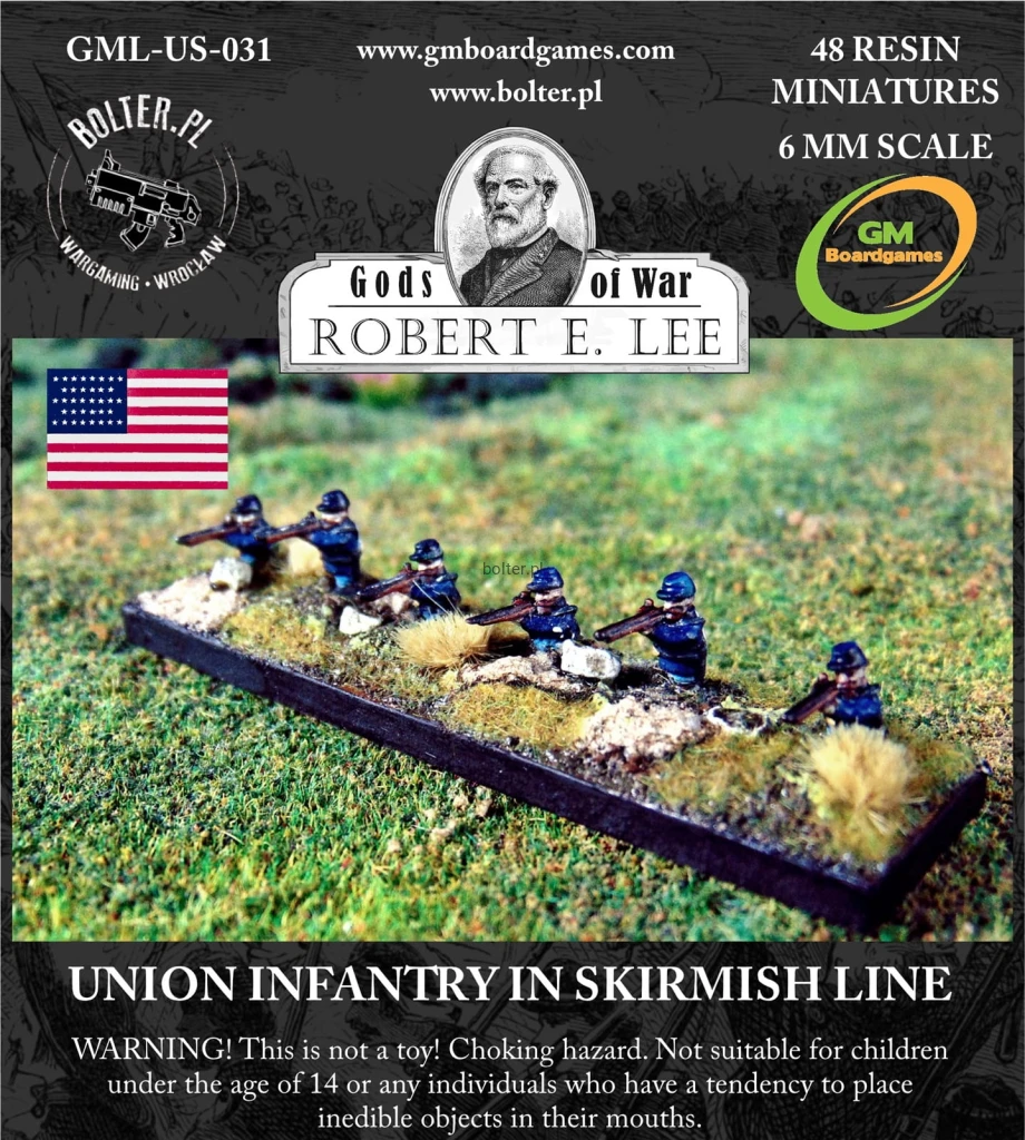 GML-US-031 Union Infantry in Skirmish Line F.jpg