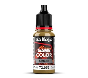 VALLEJO 72055 Game Color Metal 18 ml. Polished Gold
