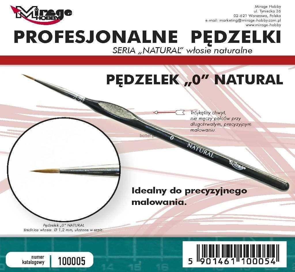 PĘDZEL MIRAGE 100005 NATURAL nr 0 (włosie naturalne).jpg