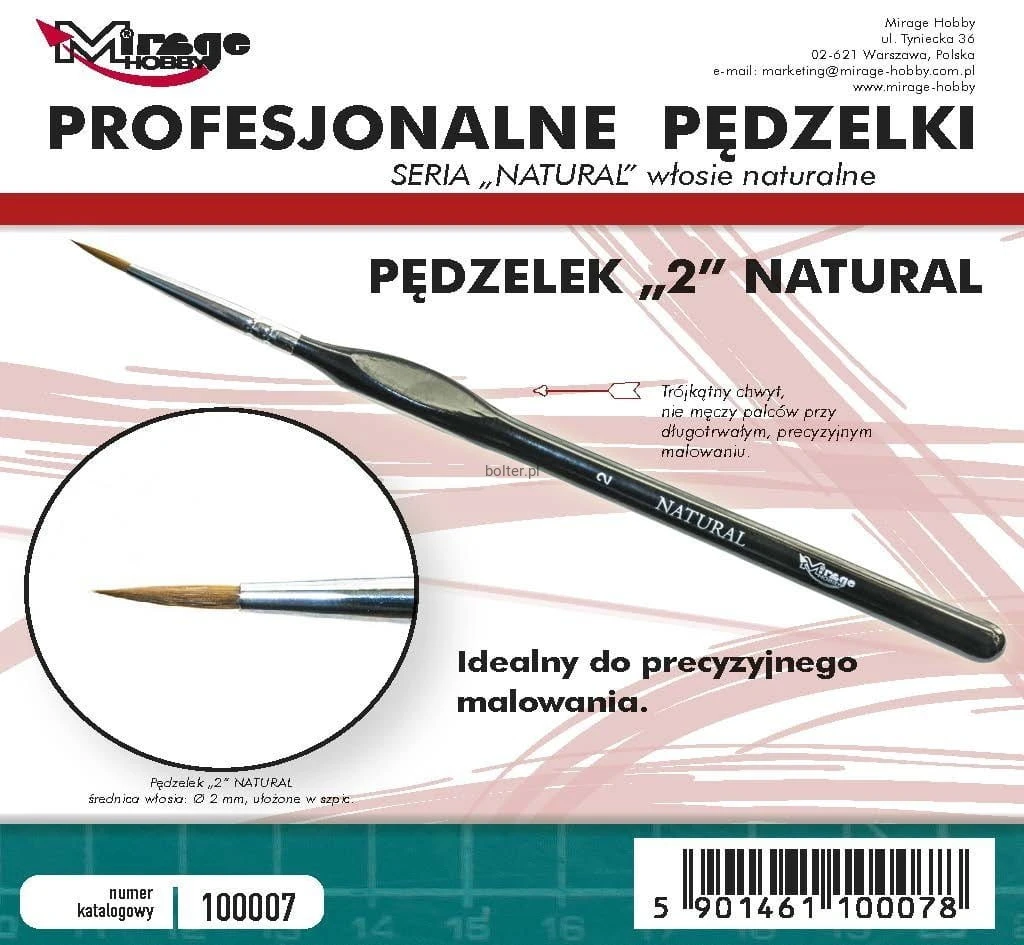 PĘDZEL MIRAGE 100007 NATURAL nr 2 (włosie naturalne).jpg