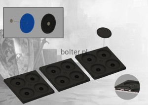 MAGNETIC Bases and Carriers - Infantry - LOWER PRICING