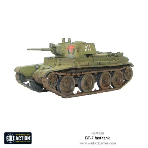 Soviet BT-7 Fast Tank - BOLTER.pl