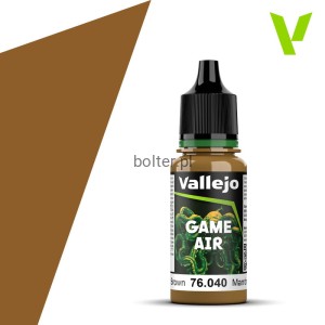 VALLEJO 76040 Game Air 18 ml. Leather Brown