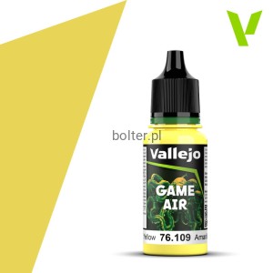 VALLEJO 76109 Game Air 18 ml. Toxic Yellow