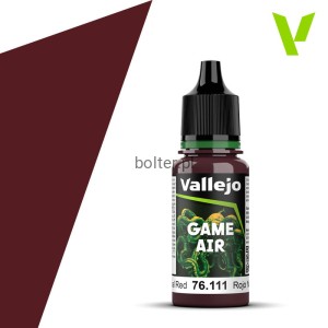 VALLEJO 76111 Game Air 18 ml. Nocturnal Red