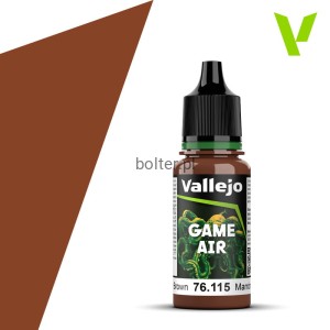 VALLEJO 76115 Game Air 18 ml. Grunge Brown