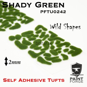 Paint Forge Tufts - SHADY GREEN 2 mm (WILD)