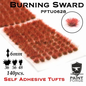 Paint Forge Tufts - Burning Sward 6mm
