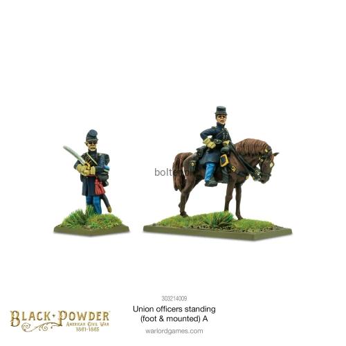 Union Officers Standing A (Foot & Mounted) - BOLTER.pl