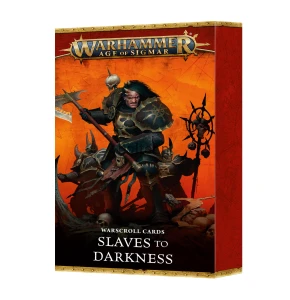 Warscroll Cards: Slaves to Darkness (ENG) (OOP)