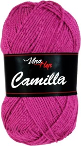 Włóczka Vlna-Hep CAMILLA col. 8048 (różowy ostry)