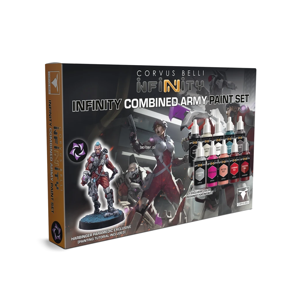 281638-1189 Infinity Combined Army Paint Set Harbinger Paramedic exclusive box.png