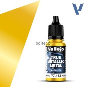 VALLEJO 77162 True Metallic Metal 162 Radiant Yellow - Air