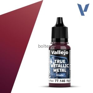 VALLEJO 77146 True Metallic Metal 146 Ruby Red - Shade