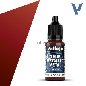 VALLEJO 77145 True Metallic Metal 145 Forged Red - Shade