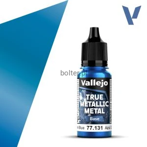 VALLEJO 77131 True Metallic Metal 131 Sapphire Blue - Base