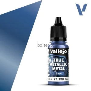 VALLEJO 77130 True Metallic Metal 130 Ultramarine Blue - Base