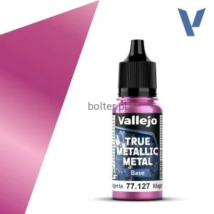 VALLEJO 77127 True Metallic Metal 127 Crimson Magenta - Base