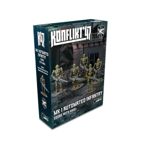 Konflikt '47 British Commonwealth Mk I Automated Infantry Squad with MMG