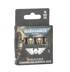 ASTRA MILITARUM: COMMISSAR YARRICK DICE