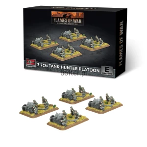3.7cm Tank Hunter Platoon (Early) (x4 guns Plastic)